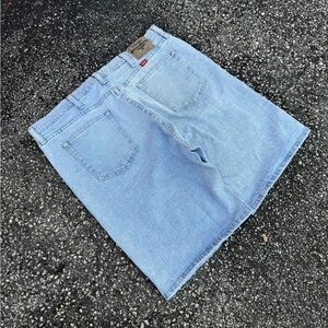 Wrangler Light Blue Jean Shorts (38)